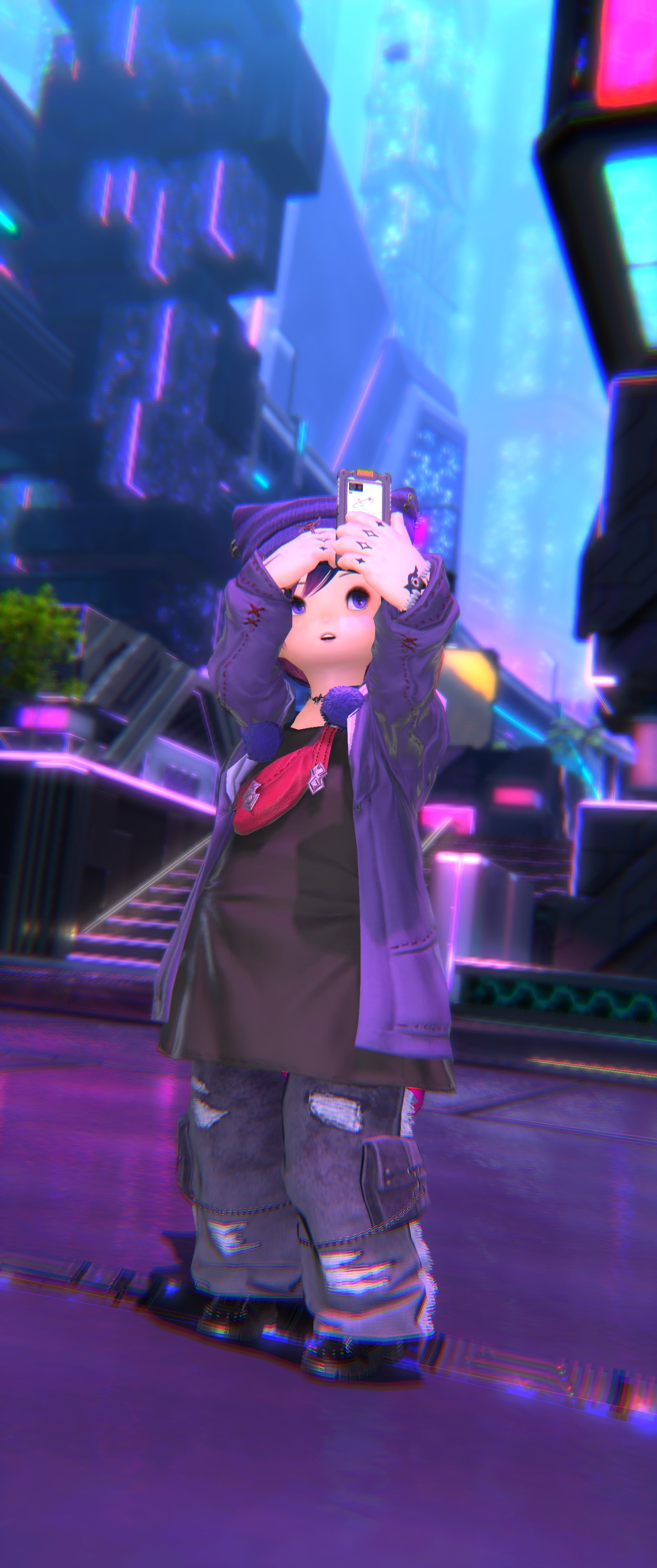 自撮りするせりやん
